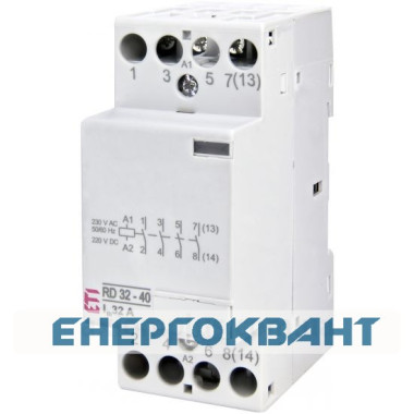 Модульний контактор Eti RD 32-40 230В AC / DC (2464078)