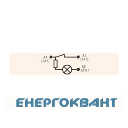 Червоний вимикач індикатором тліючого розряду ETI 002470108 USS-07 10A