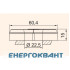 Здвоєна кнопка-модуль «ON / OFF» ETI 004771390 EGT-C (чорна)