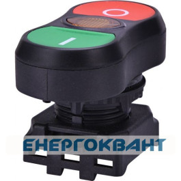 Здвоєна кнопка-модуль «ON / OFF» з підсвічуванням ETI 004771391 EGTI-A (помаранчева)