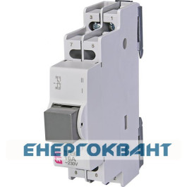 Кнопка управління на DIN рейку ETI 764904101 TG 216 2p 16A (2НО + 2НЗ)