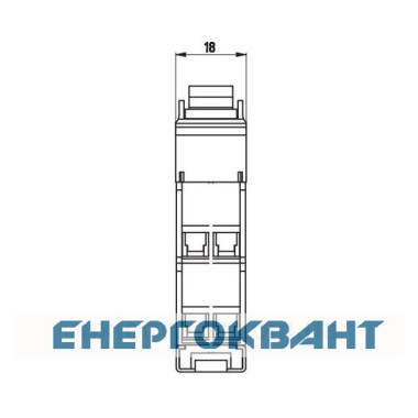 Кнопка управління на DIN рейку ETI 764904101 TG 216 2p 16A (2НО + 2НЗ) Кнопка управління на DIN рейку ETI 764904101 TG 216 2p 16A (2НО + 2НЗ)