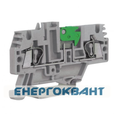 Пружинна клема-роз'єднувач ETI 003903188 ЕSP-HMS.2 (2.5мм² сіра)
