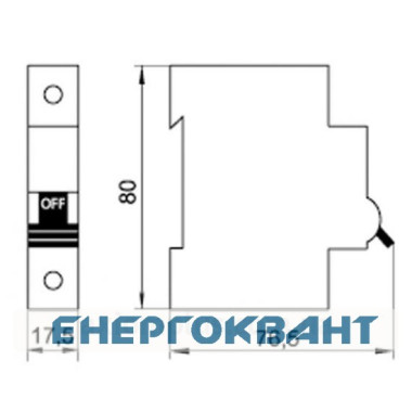Автоматичний вимикач Eaton Moeller HL-C25 / 1