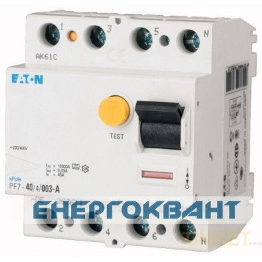 УЗО Eaton (Moeller) PF7-100 / 4/03
