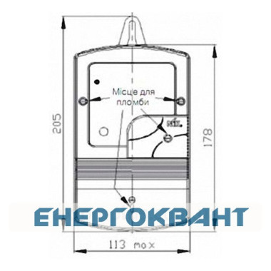 Лічильник NIK 2102-01.Е2Т (5-60А)