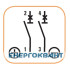 Автоматичний вимикач ETI 500В DC 25А 6кА C Автоматичний вимикач ETI 500В DC 25А 6кА C