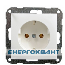 Розетка біла FIORENA (гвинт) 16А / 250В