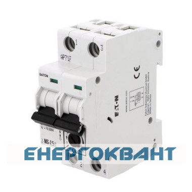 Автомат захисту двигуна Eaton Moeller Z-MS-2,5 / 2 Автомат захисту двигуна Eaton Moeller Z-MS-2,5 / 2