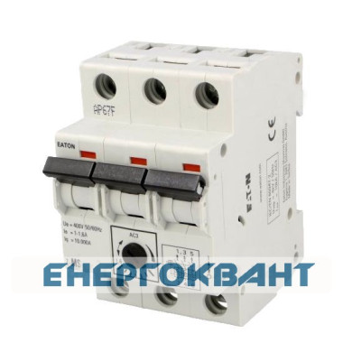Автомат захисту двигуна Eaton Moeller Z-MS-2,5 / 3