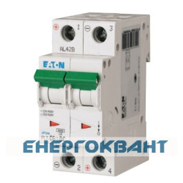 Автоматичний вимикач Eaton PL7-C6 / 2-DC 500В DC 6А C