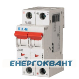 Автоматичний вимикач Eaton PL7-C10 / 2-DC 500В DC 10А C