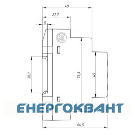 Реле контролю фаз Новатек-Електро РНПП-311М (Н) (аналог РНПП-311)
