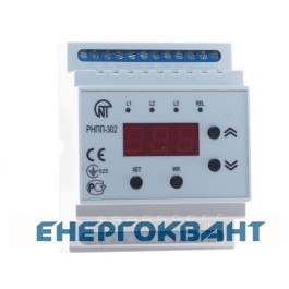 Реле контролю фаз Новатек-Електро РНПП-302