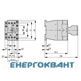 Контактор Eaton Moeller DILM25-10 (RDC24)