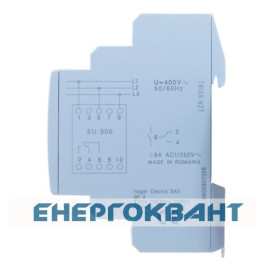 Реле контролю фаз Hager EU300