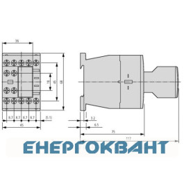 Контактор Eaton Moeller DILM15-01 (230V50HZ, 240V60HZ)