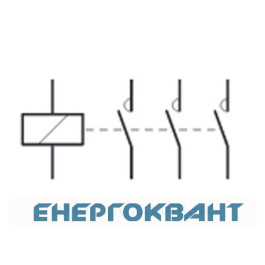 Контактор 25A ESC325 (3НО, 230В) 2м Hager