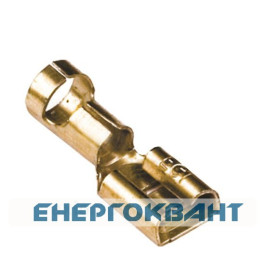 Наконечник швидкого з'єднання з контактом 6,3X0,8 мм, перерізом 1,5-2,5 мм (уп.100 шт).