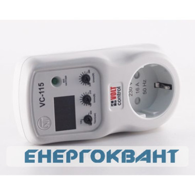 Реле напруги VC-115, Новатек-Електро
