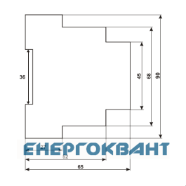 Автоматичний перемикач фаз ПЕФ-301 16А