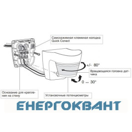 Датчик руху Hager EE830