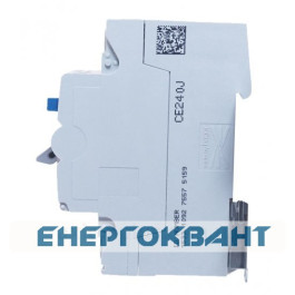 УЗО Hager CE240J, 2х40 А 100 мА, А, 2м