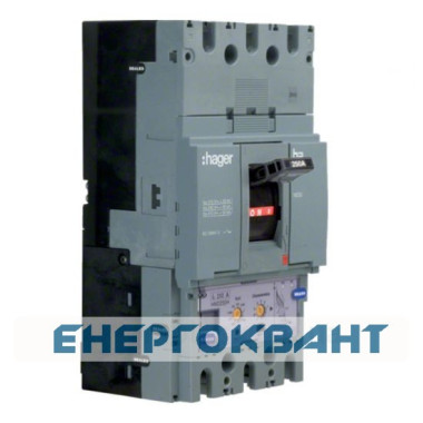 Електро-автомат Hager h630, In = 250А, 3п, 50kA, LSI