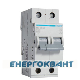 Електро-автомат MC250A (2р, С, 50А) Hager