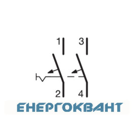 Електроавтомат NCN206 (2р, С, 6А) Hager