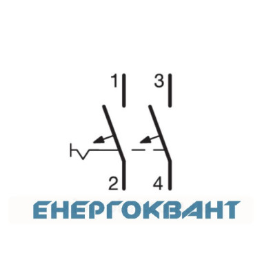 Електроавтомат NCN206 (2р, С, 6А) Hager