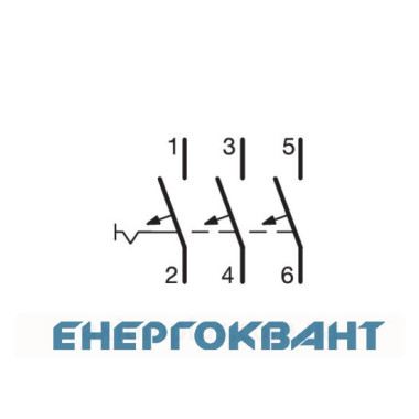 Електро-автомат NCN363 (3р, С, 63А) Hager