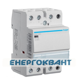Контактор 63A ESC363 (3НО, 230В) 3м Hager