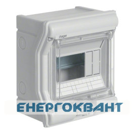 Щит накладної Vector VE106D на 6 модулів Hager