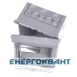 Щит накладної Vector VE106D на 6 модулів Hager