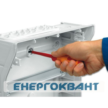 Щит накладної Vector VE106D на 6 модулів Hager