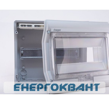 Щит накладної Vector VE110D на 10 модулів Hager