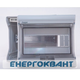 Щит накладної Vector VE110D на 10 модулів Hager