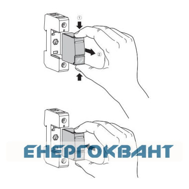 Обмежувач перенапруг Hager SPN115