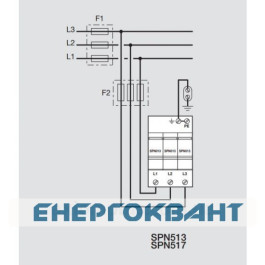 Розрядник Hager SPN513