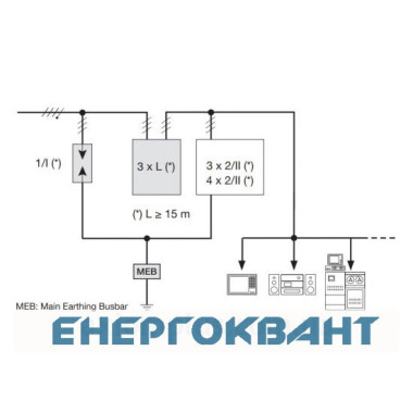 Розрядник класу 2 Hager SPN317