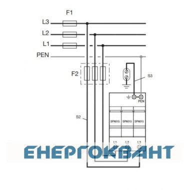 Розрядник класу 2 Hager SPN317