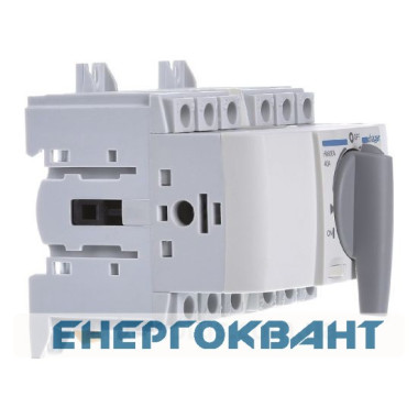 Перемикач Hager HIM304 I-0-II 40А 400 / 690В 3P 5м