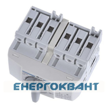 Перемикач Hager HIM304 I-0-II 40А 400 / 690В 3P 5м