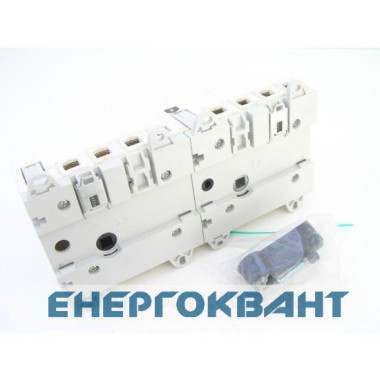 Перемикач Hager HI406R I-0-II 125А 400 / 690В 4P 12м Перемикач Hager HI406R I-0-II 125А 400 / 690В 4P 12м