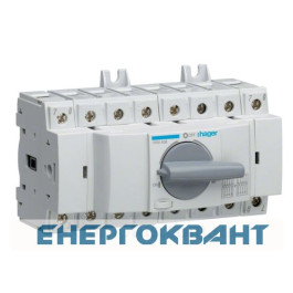 Перемикач Hager HIM408 I-0-II 80А 400 / 690В 4P 8м
