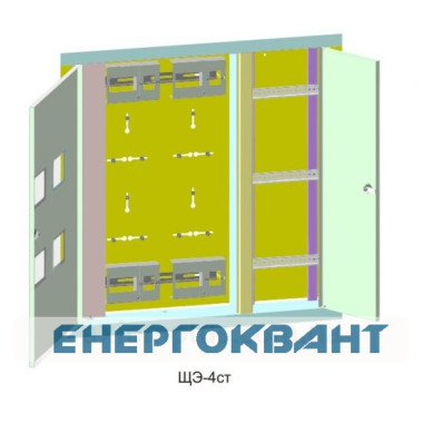 Поверховий розподільний щит ЩЕ-4ст