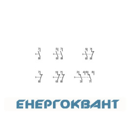 Дві кнопки на DIN-рейку SVN391 1 але + 1НЗ
