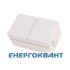 Розетка накладна 2-місна з кришкою біла Hager polo.hermetica IP44, 16000402