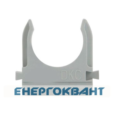 Тримач з клямкою для труби DKC 51025 Ø25мм